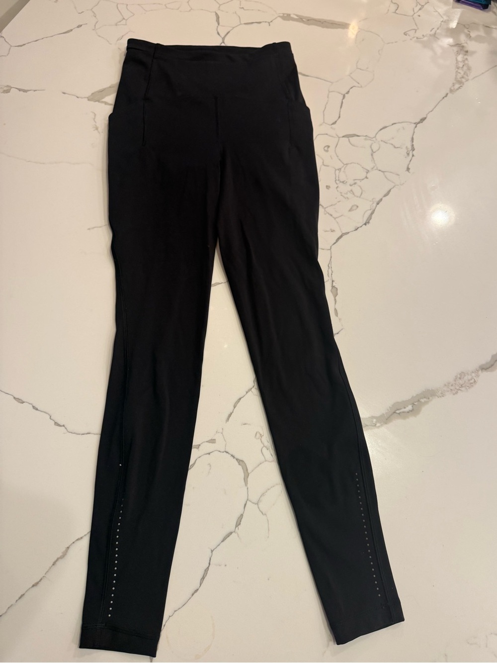 lululemon athletica Women's High-Rise Black Performance Ponte Leggings